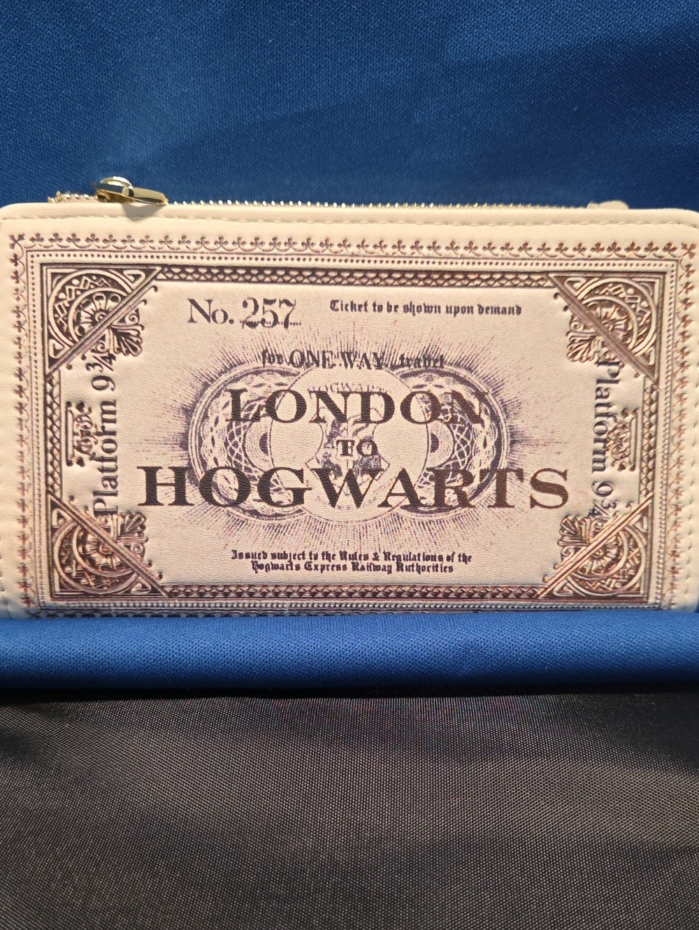 Loungefly Pink 'London to Hogwarts' Ticket Wallet
